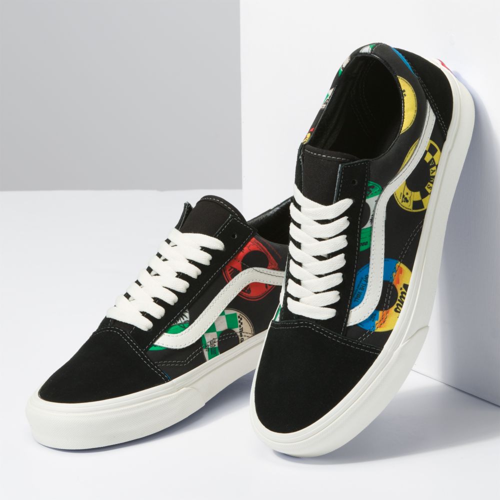 Pánské Classic Vans Old Skool Černé Viacfarebný | ZA3216047