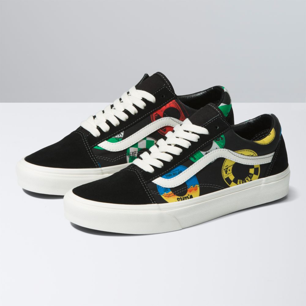 Pánské Classic Vans Old Skool Černé Viacfarebný | ZA3216047