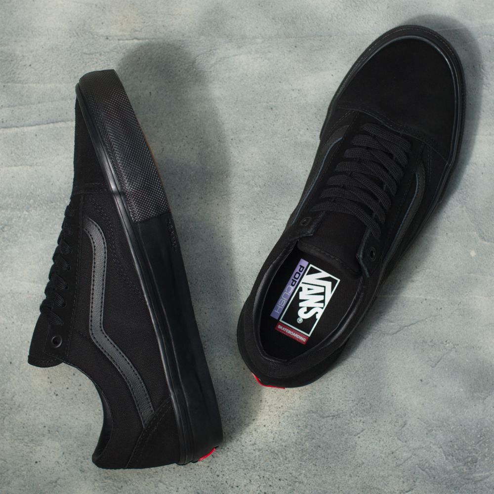 Pánské Classic Vans Old Skool Černé Černé | KD0549381