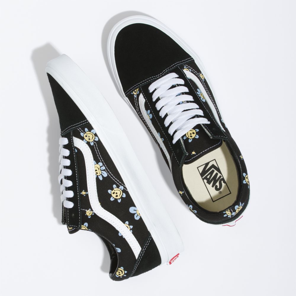 Pánské Classic Vans Old Skool Černé Žluté | FM9804531