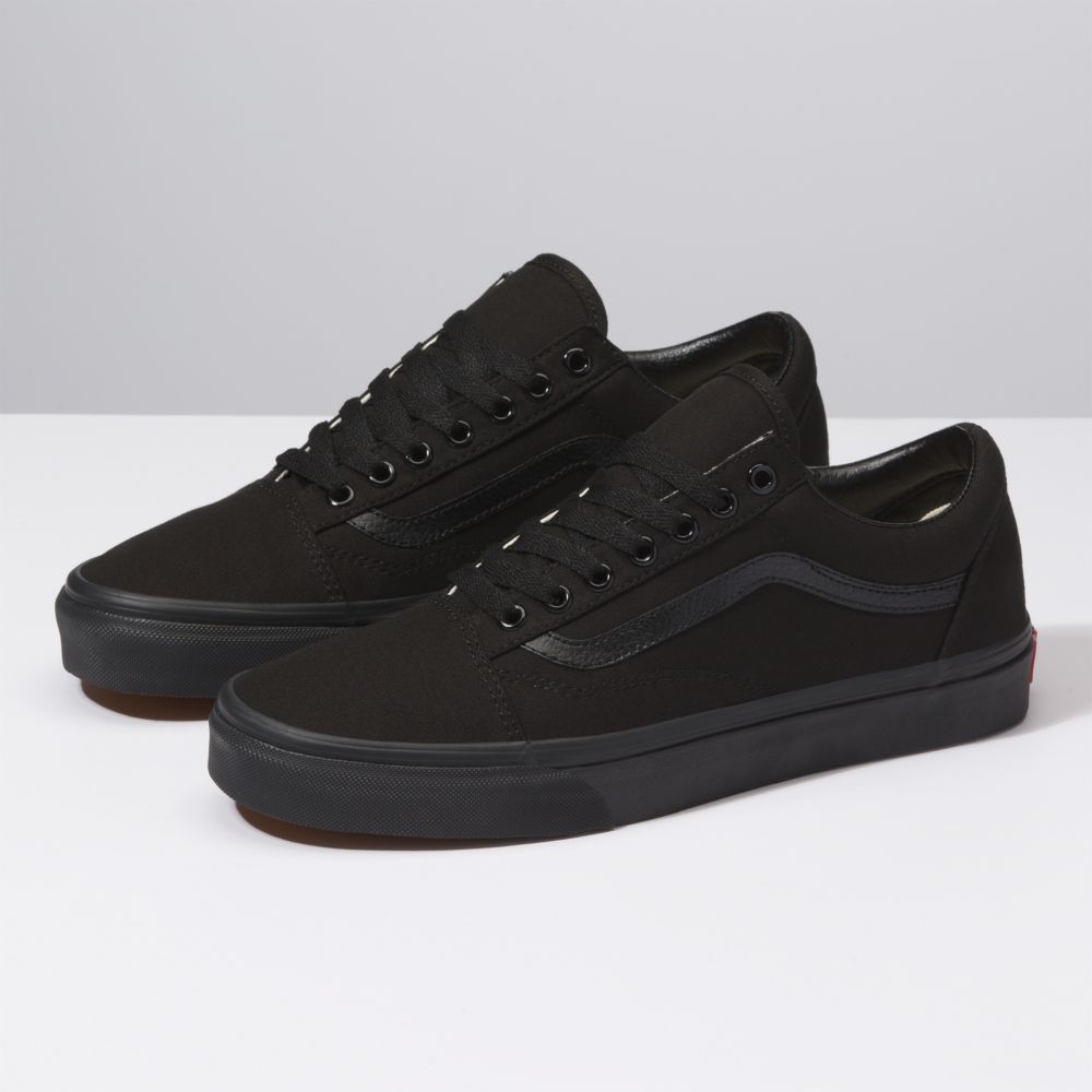 Pánské Classic Vans Old Skool Široké Černé Černé | ZC2034795