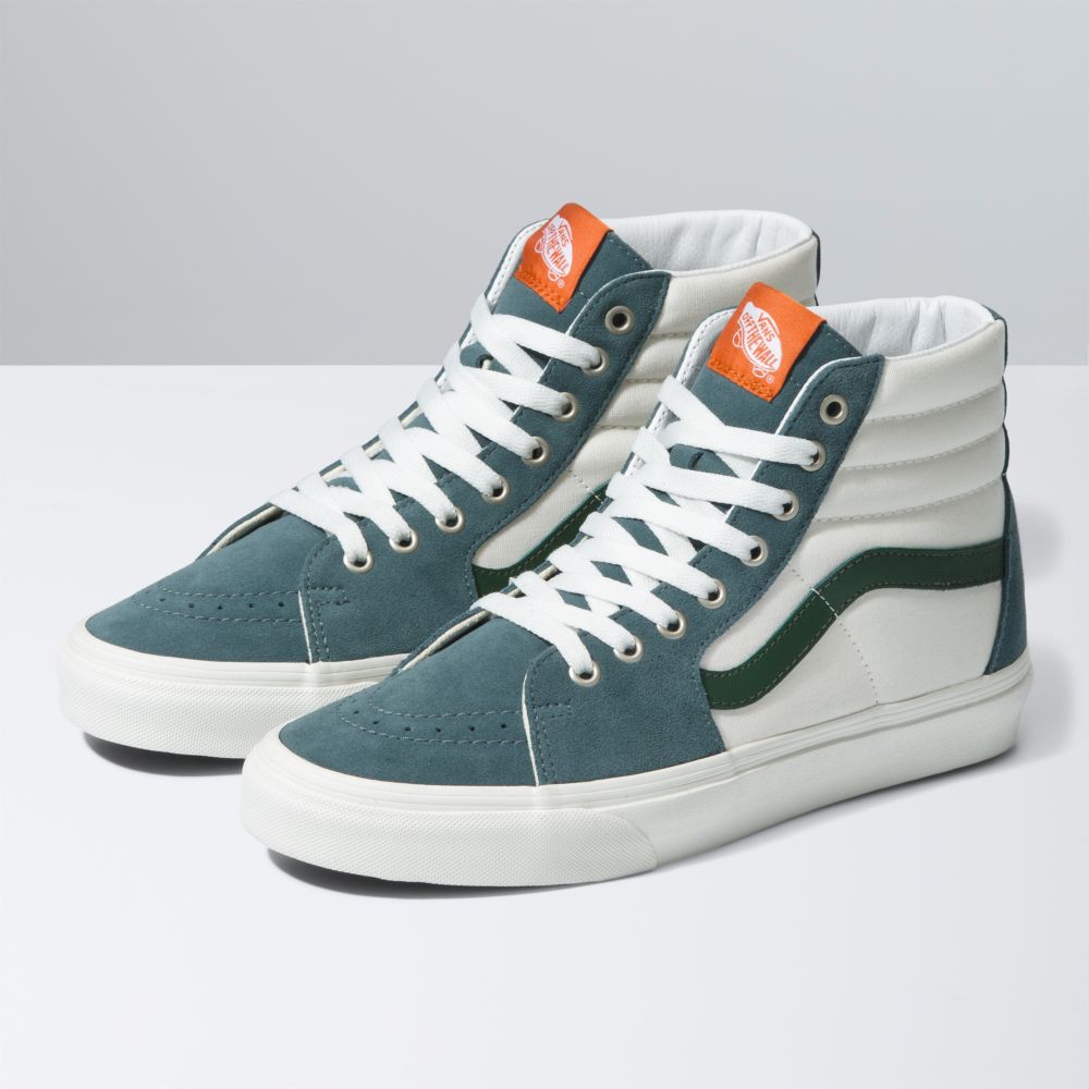 Pánské Classic Vans Sk8-Hi Blankyt Zelene | CJ0538791