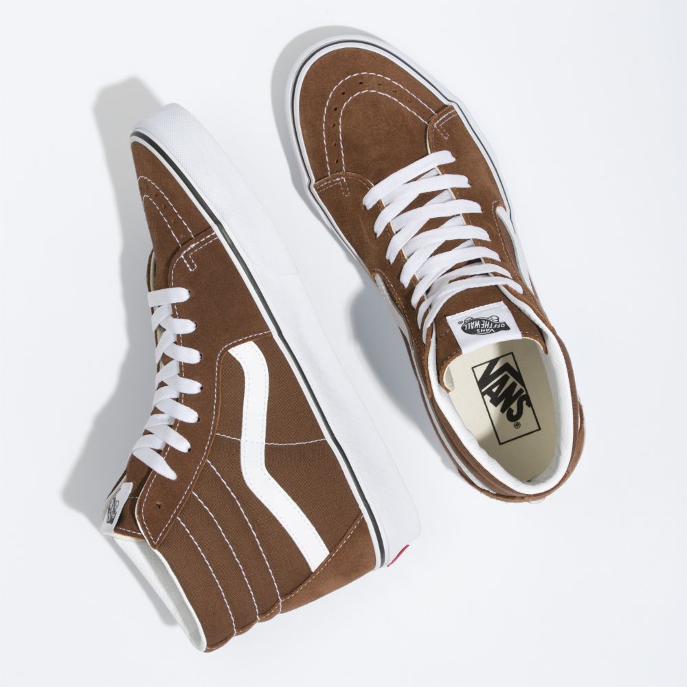 Pánské Classic Vans Sk8-Hi Bílé | MT8361520