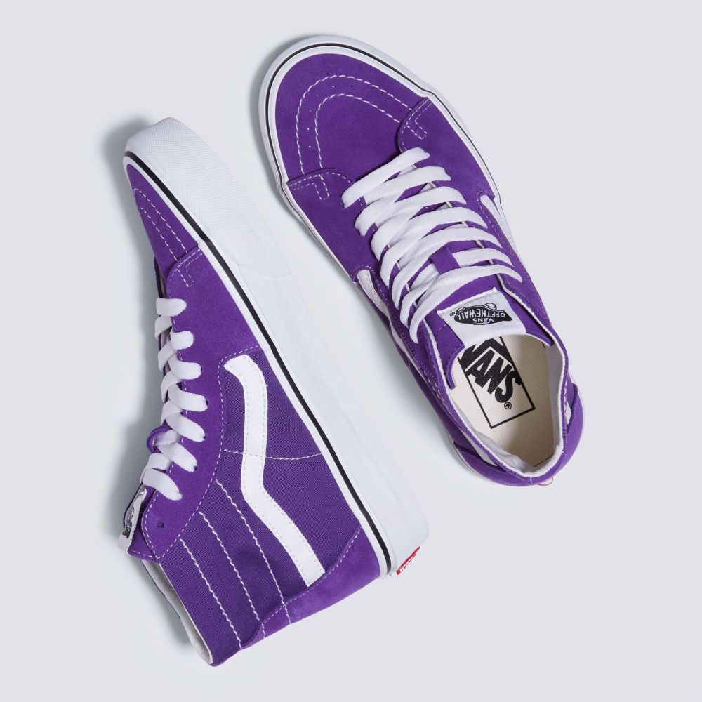 Pánské Classic Vans Sk8-Hi Tapered Fialové | RY8137054