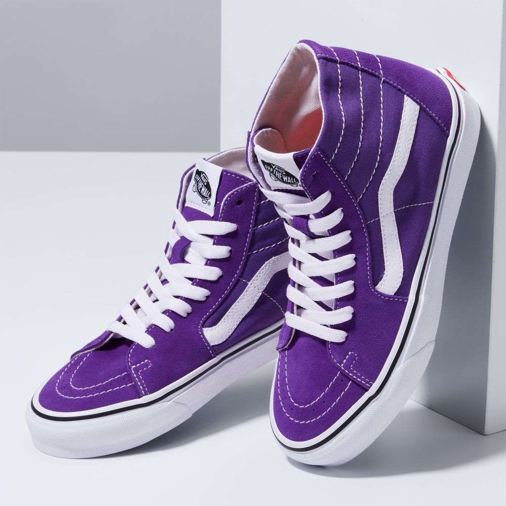 Pánské Classic Vans Sk8-Hi Tapered Fialové | RY8137054