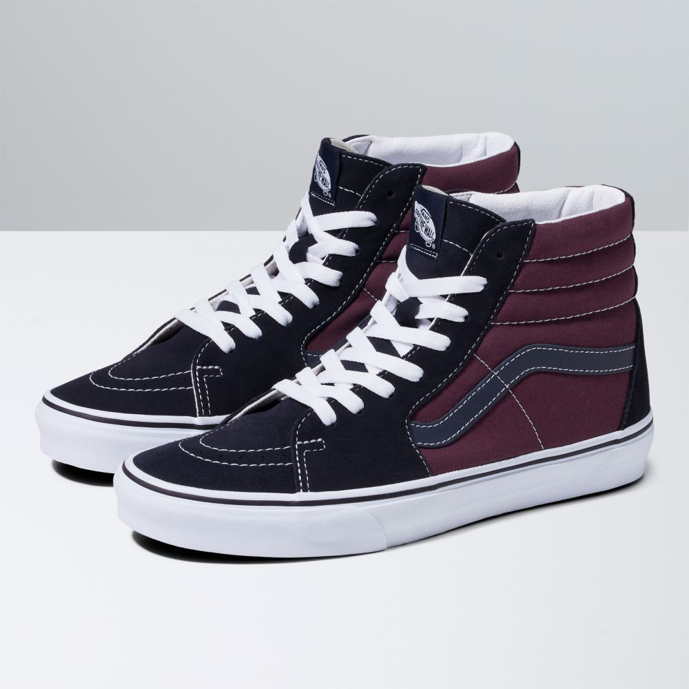 Pánské Classic Vans Sk8-Hi Tmavě Blankyt | JR4725610