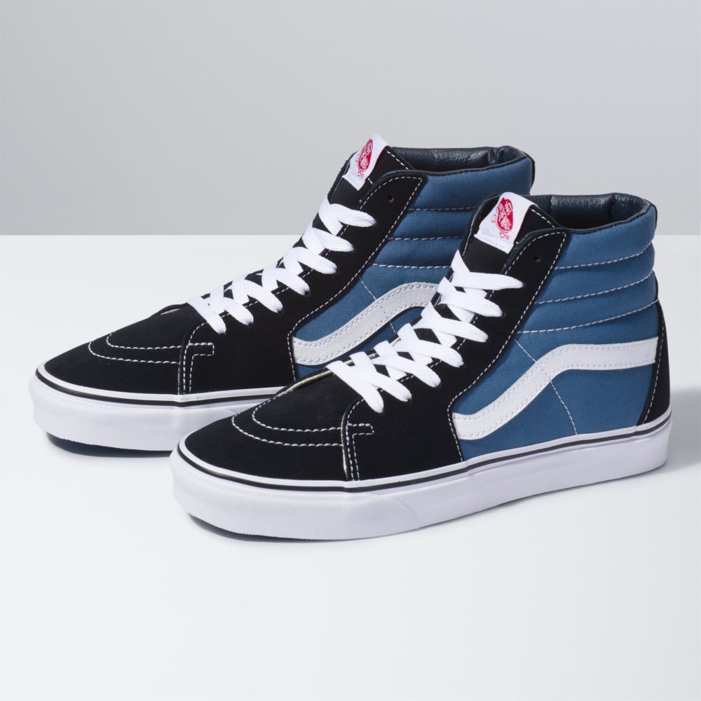 Pánské Classic Vans Sk8-Hi Tmavě Blankyt | OL1963782