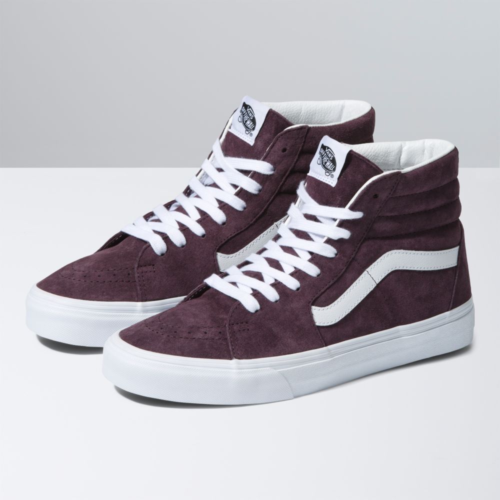 Pánské Classic Vans Sk8-Hi Vínové | OQ1238570