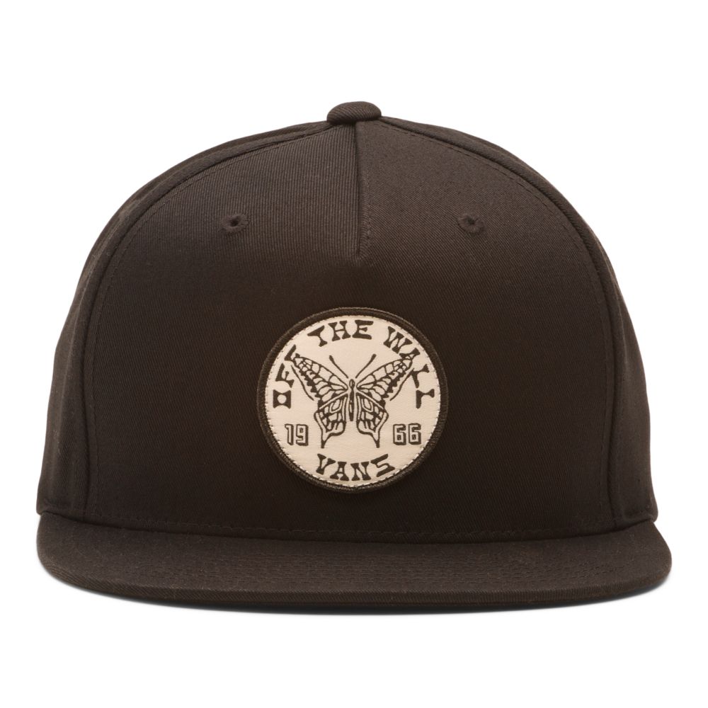 Pánské Klobouky Vans 66 Butterfly Snapback Černé | EX1093867