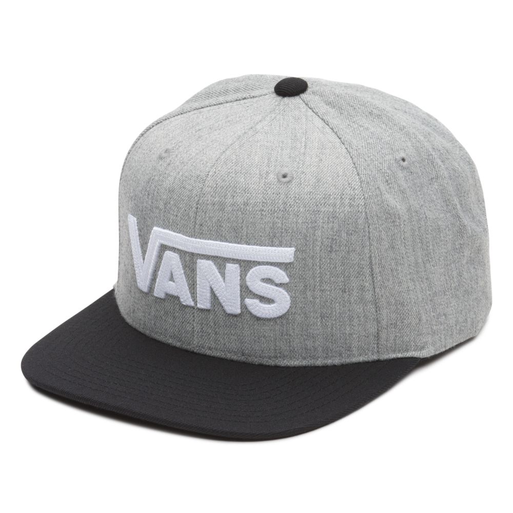 Pánské Klobouky Vans Drop V Snapback Šedé Černé | DJ2761438