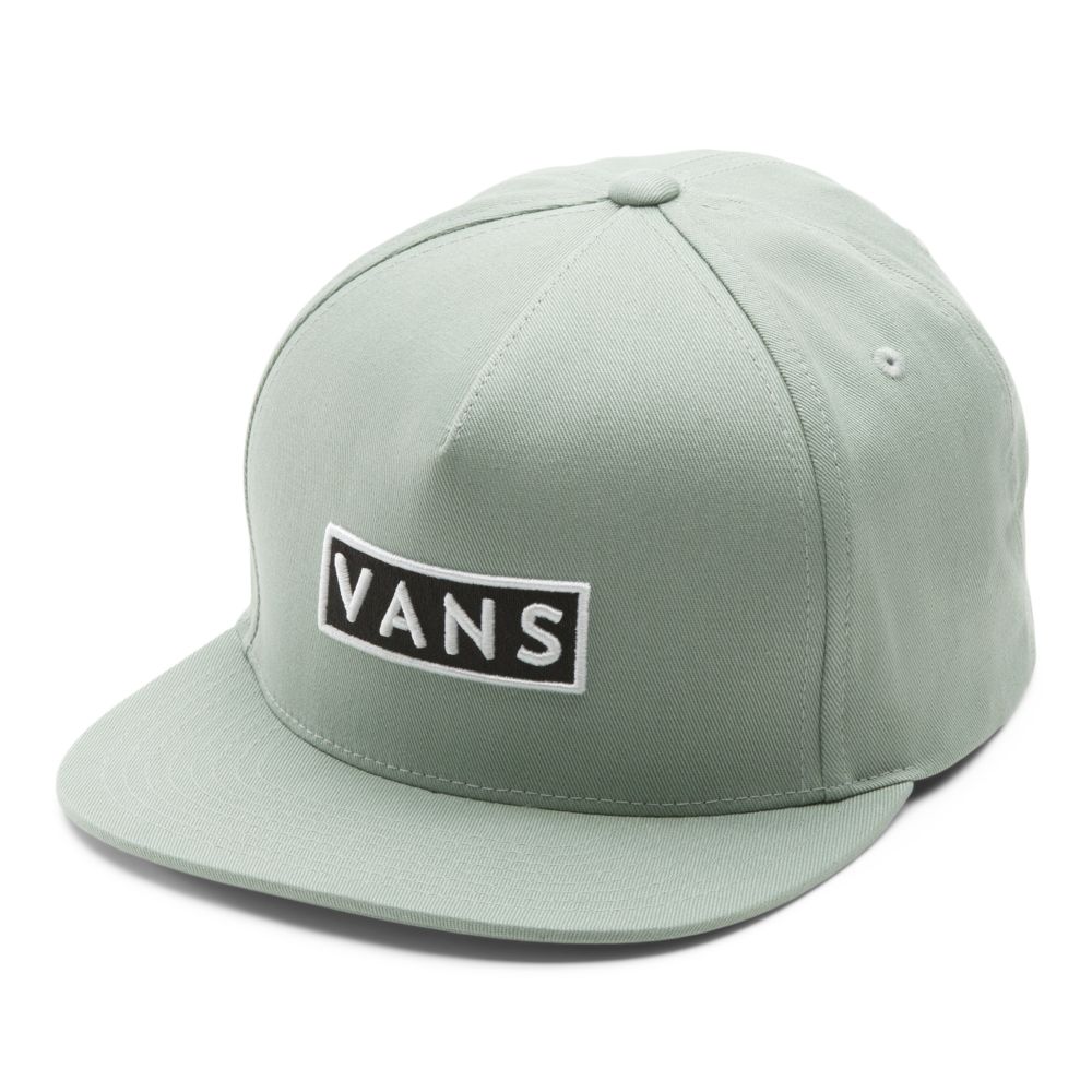 Pánské Klobouky Vans Easy Box Snapback Zelene | NH3916042