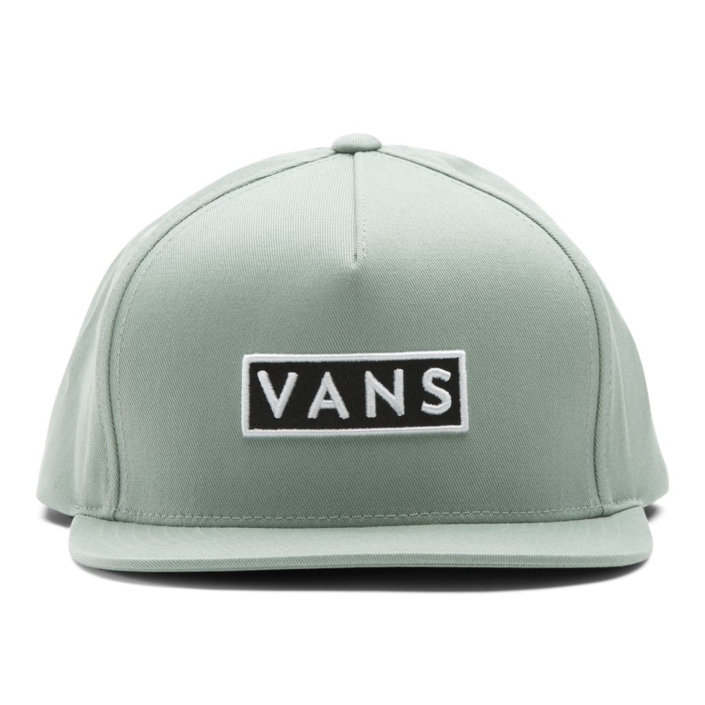 Pánské Klobouky Vans Easy Box Snapback Zelene | NH3916042