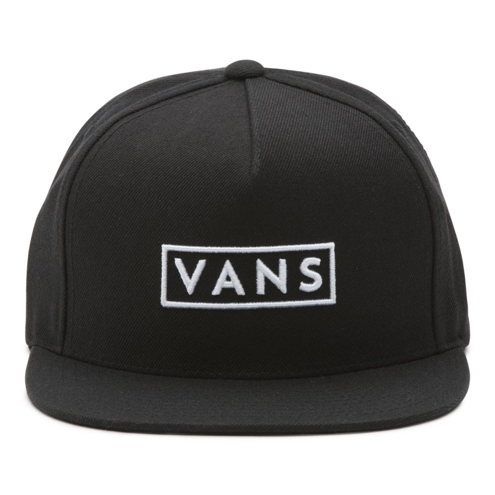 Pánské Klobouky Vans Easy Box Snapback Černé | HK7289436