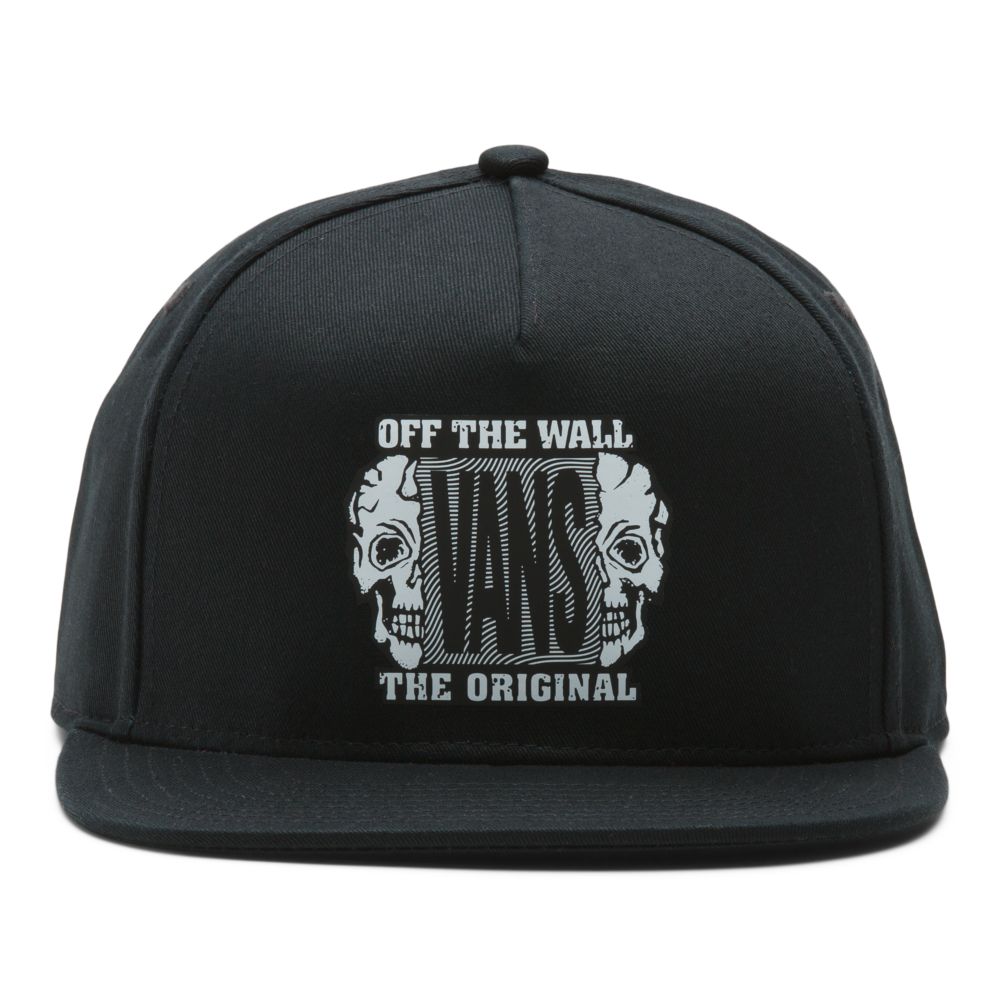 Pánské Klobouky Vans Mind Trip Snapback Černé | MW4960381