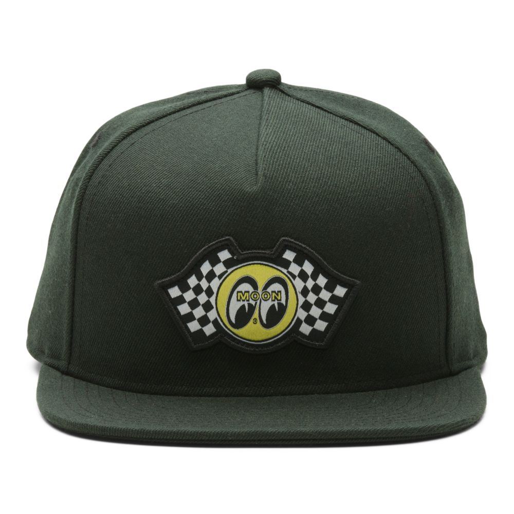 Pánské Klobouky Vans Mooneyes Snapback Černé | OG9253814