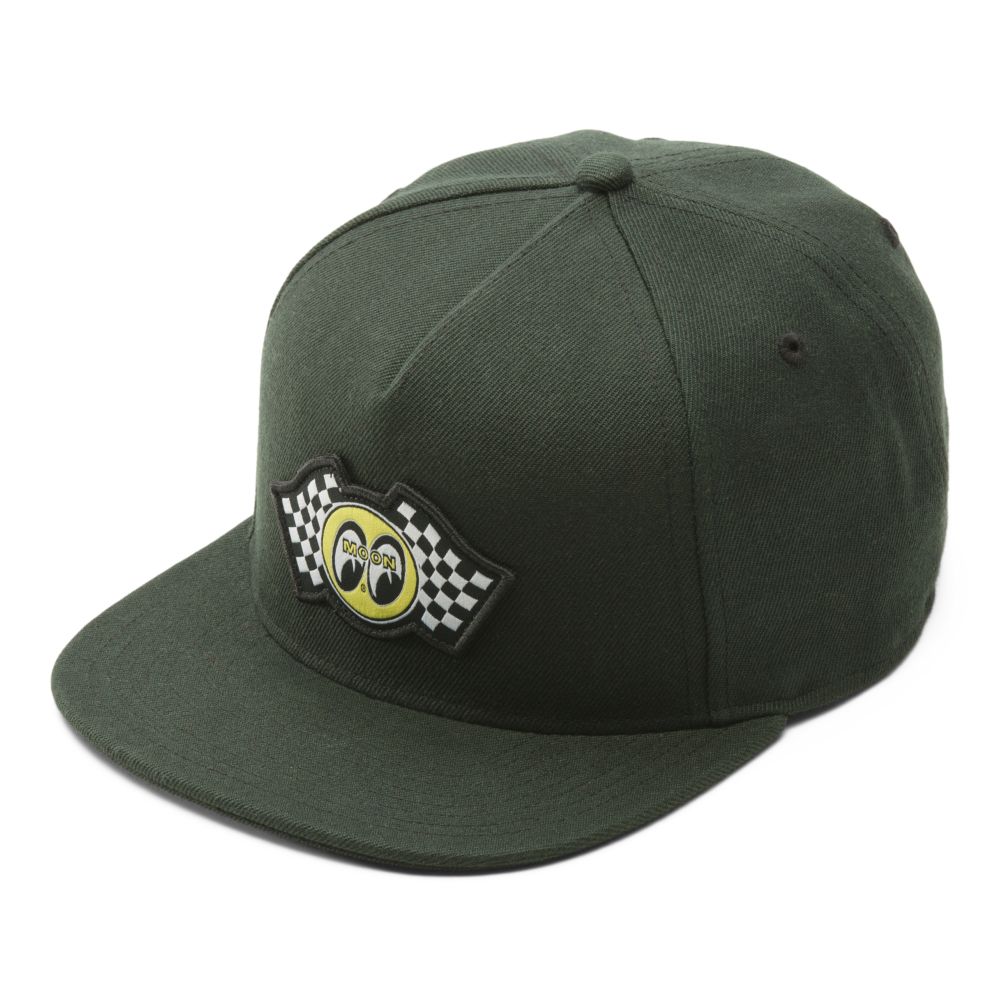 Pánské Klobouky Vans Mooneyes Snapback Černé | OG9253814