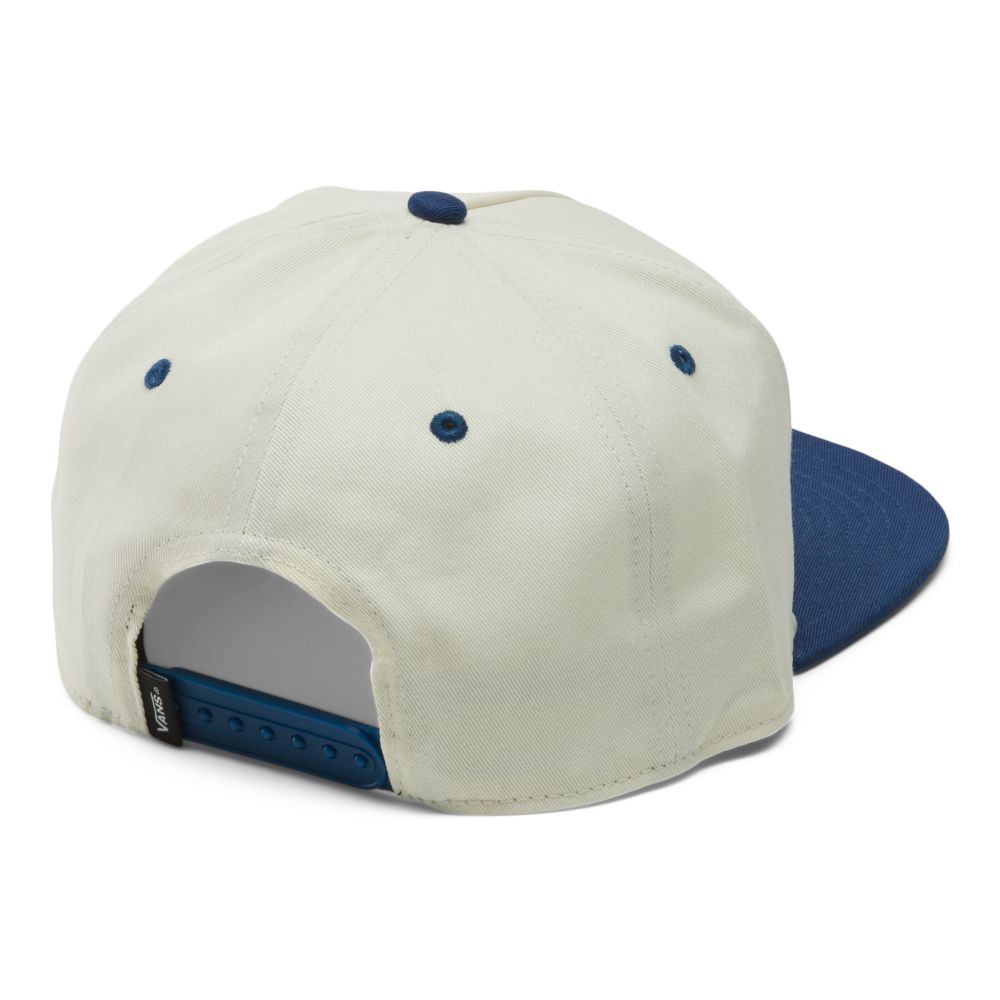 Pánské Klobouky Vans Original Checkerboard Co Snapback Bílé | DL3501792