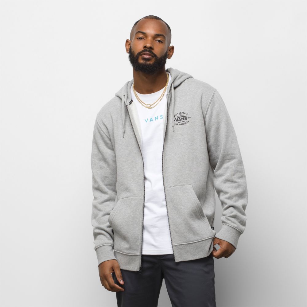 Pánské Mikiny S Kapucí Vans Seasonal Full Zip Viacfarebný | DC9580163