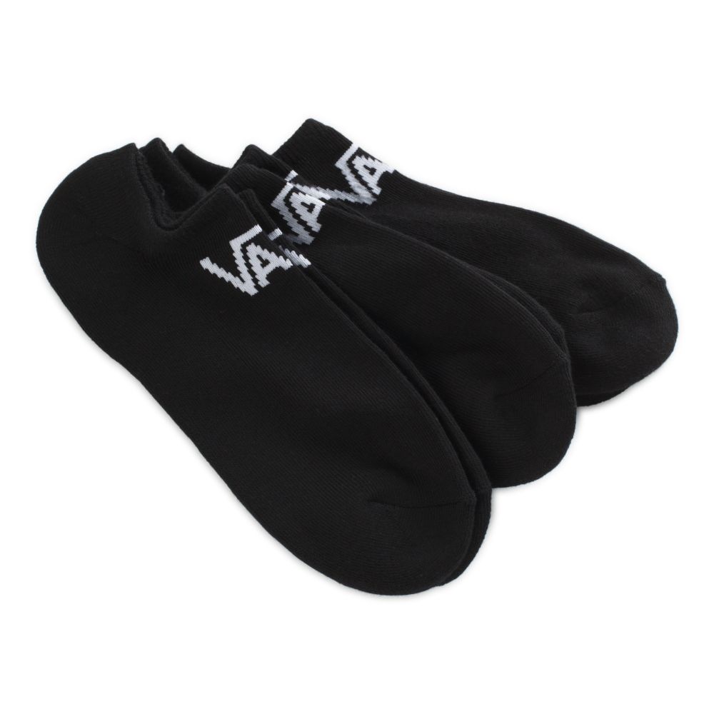 Pánské Ponožky Vans Classic Kick 3 Pack Černé | WH8726390