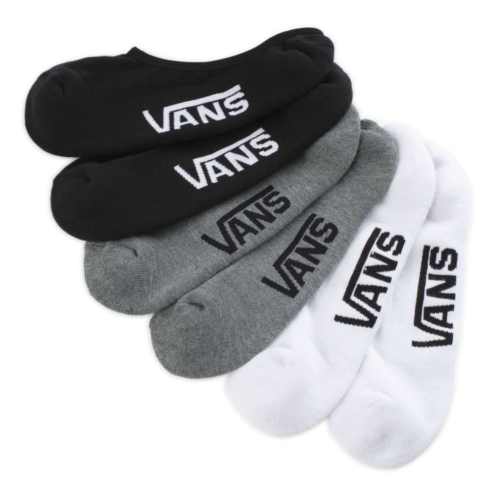 Pánské Ponožky Vans Classic Super No Show 3 Pack Viacfarebný | ZI5846297