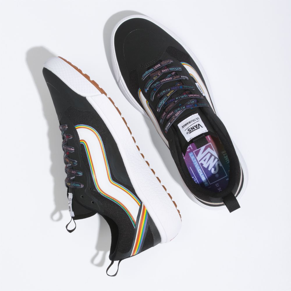 Pánské Sandály Vans Pride UltraRange Exo Černé Bílé | CJ1628470