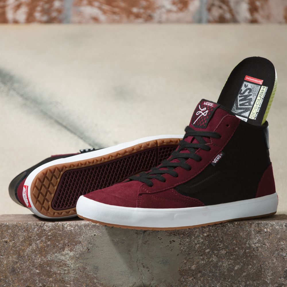 Pánské Skate Boty Vans The Lizzie Černé | RB2148950