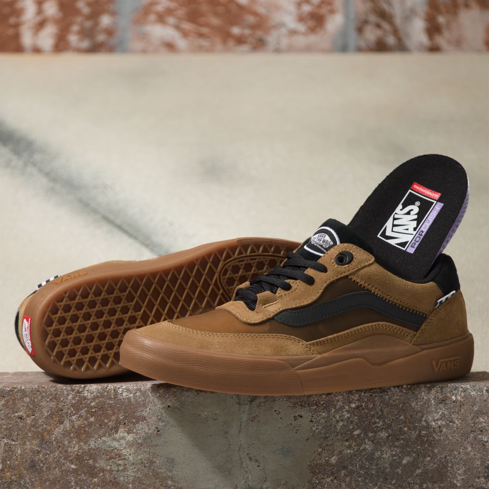 Pánské Skate Boty Vans Wayvee Hnědé | IM0236894