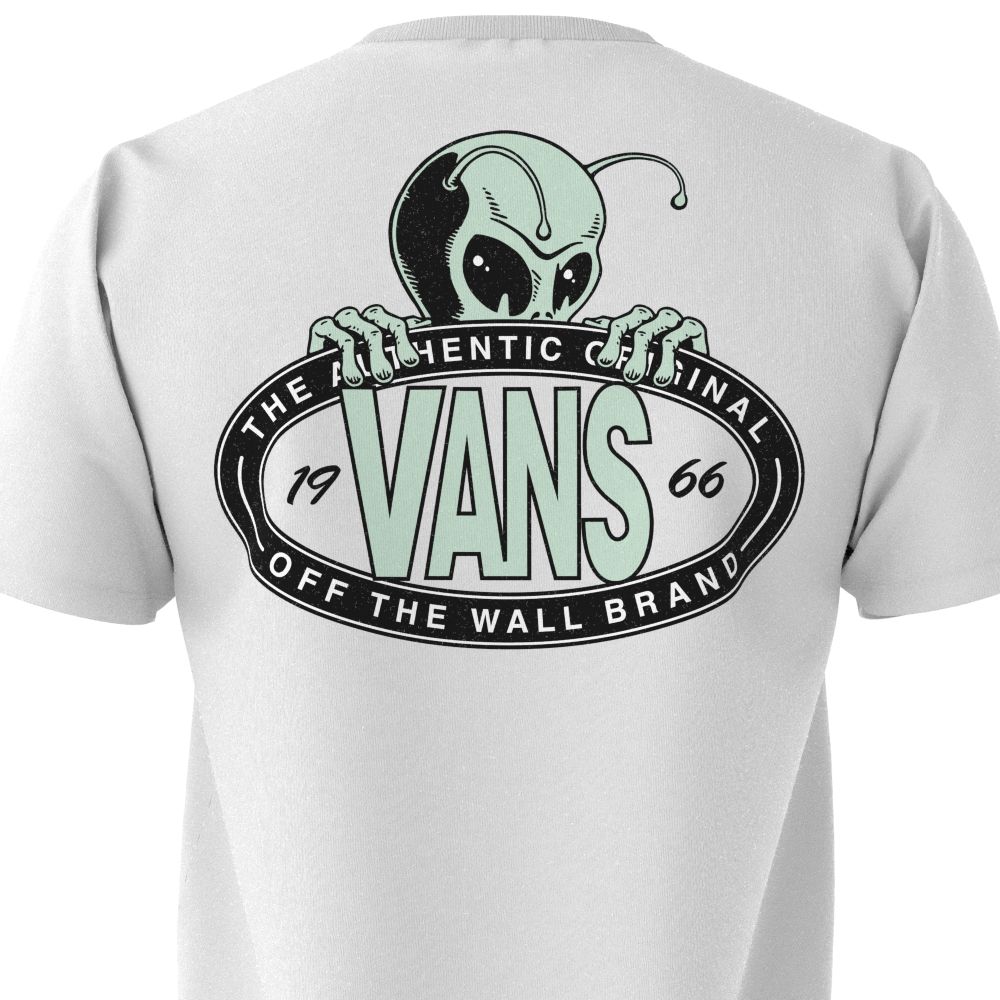 Pánské Tričko Vans Best In Universe Bílé | GY1450783