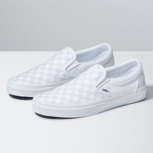 Dámské Classic Vans Checkerboard Bílé Bílé | RG6084739