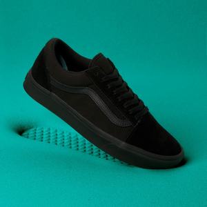 Dámské Classic Vans ComfyCush Old Skool Černé Černé | LM8369420