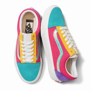 Dámské Classic Vans Customs Semišové Old Skool Viacfarebný | LY3894176