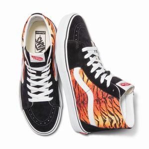 Dámské Classic Vans Customs Tiger Stripes Sk8-Hi Viacfarebný | IS9863751