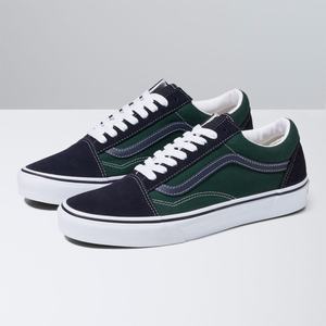 Dámské Classic Vans Old Skool Tmavě Blankyt Zelene | UA1970645