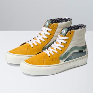 Dámské Classic Vans Sk8-Hi Gore-Tex Hnědožlutý | QR6932054