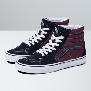 Dámské Classic Vans Sk8-Hi Tmavě Blankyt | AT4197532