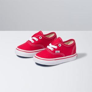 Dětské Classic Vans Authentic Červené | UQ2598016