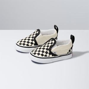 Dětské Classic Vans Checkerboard V Černé Bílé | MK1795804