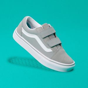 Dětské Classic Vans ComfyCush Old Skool V Va Tmavě Šedé | YI1697453