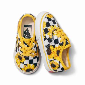 Dětské Classic Vans Customs Sunflowers Authentic Viacfarebný | XG6471385