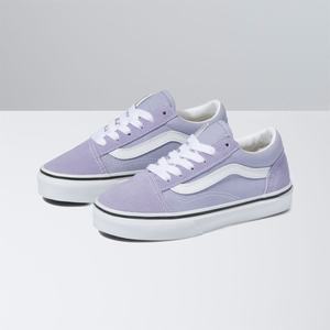 Dětské Classic Vans Old Skool Levandule Bílé | WU4736089