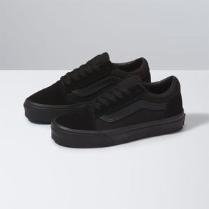 Dětské Classic Vans Old Skool Černé Černé | ZU6894037