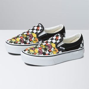 Pánské Classic Vans Classic Platformy Černé Viacfarebný | DC2548960