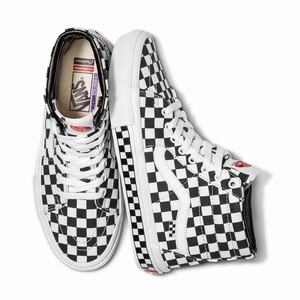 Pánské Classic Vans Customs Checkerboard Sk8-Hi Viacfarebný | YH2690731