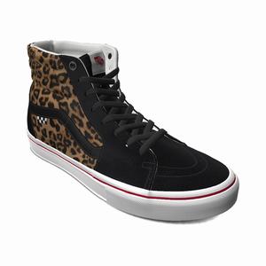 Pánské Classic Vans Customs Leopard Sk8-Hi Viacfarebný | JZ9813246