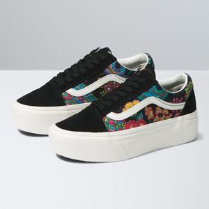 Pánské Classic Vans Old Skool Stackform Černé | KQ4681735