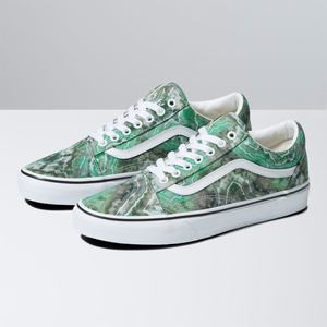 Pánské Classic Vans Old Skool Zelene | IT6254903