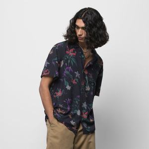 Pánské Košile Vans Fatal Floral Buttondown Černé | EB8451637