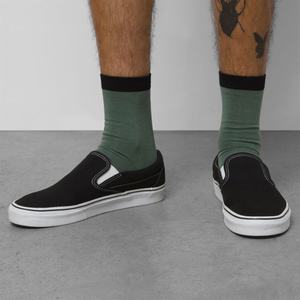 Pánské Ponožky Vans Classic 3/4 Crew 9.5-13 Zelene | IQ9830146