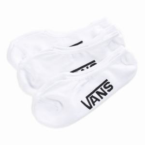 Pánské Ponožky Vans Classic Super No Show 3 Pack Bílé | EQ2706548