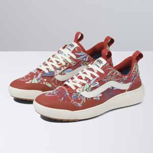 Pánské Sandály Vans Hawaiian Jungle UltraRange Exo Se Červené | YA8623475